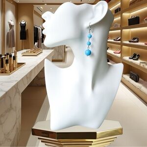 Stunning Blue Drop Earrings